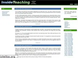 Sites similar to insideteaching.com
