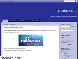 Sites similar to insidetrust.blogspot.com