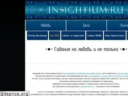 Sites similar to insightium.ru