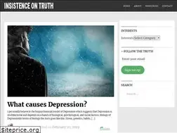 Sites similar to insistenceontruth.com