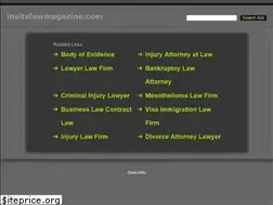 Sites similar to insitelawmagazine.com