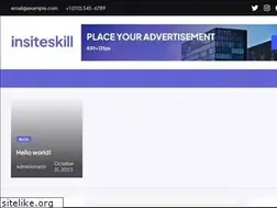 Sites similar to insiteskill.com