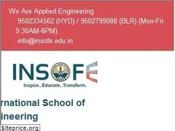 Sites similar to insofe.edu.in