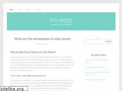 Sites similar to insolergy.com