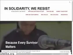Sites similar to insolidarityweresist.com