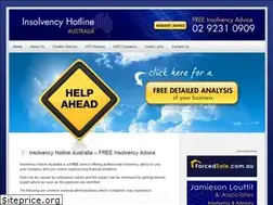 Sites similar to insolvencyhotline.com.au