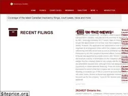 Sites similar to insolvencyinsider.ca