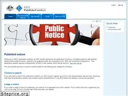 Sites similar to insolvencynotices.asic.gov.au