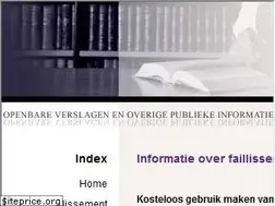 Sites similar to insolventiedossier.nl
