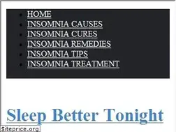 Sites similar to insomniatreatment.info