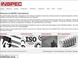 Sites similar to inspec-international.com