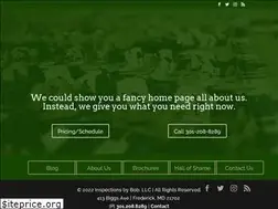 Sites similar to inspectionsbybob.com