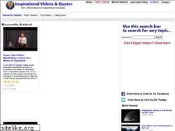 Sites similar to inspirationalvideosandquotes.com