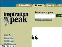 Sites similar to inspirationpeak.com