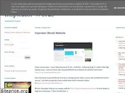 Sites similar to inspiratorwords.blogspot.com