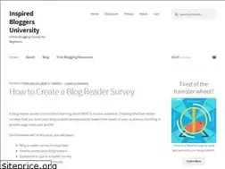 Sites similar to inspiredbloggersuniversity.com