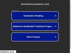Sites similar to inspiredgoodness.com