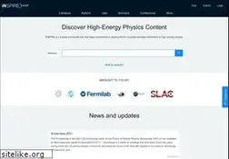 Sites similar to inspirehep.net