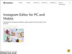 Sites similar to insta-editor.com
