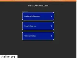 Sites similar to instacaptions.com