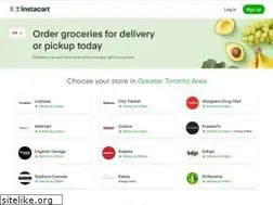 Sites similar to instacart.ca