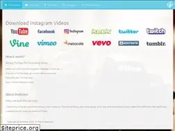 Sites similar to instadown.com