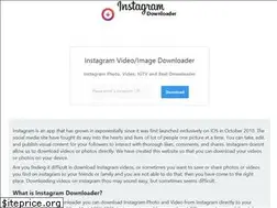 Sites similar to instadownload.in