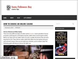 Sites similar to instafollowersbay.com