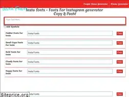 Sites similar to instafonts.text-generator.org