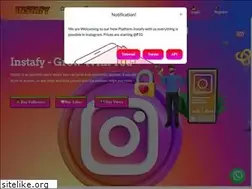 Sites similar to instafy.in
