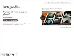 Sites similar to instagoodies.com