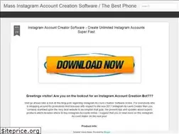 Sites similar to instagramaccountcreator.blogspot.com