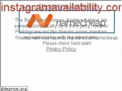 Sites similar to instagramavailability.com