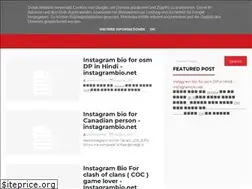 Sites similar to instagrambio.net