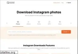 Sites similar to instagramdownloads.com