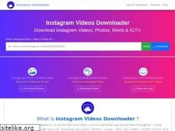 Sites similar to instagramvideosdownloader.com