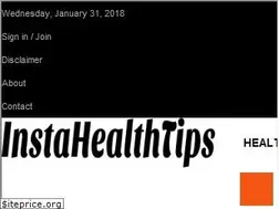 Sites similar to instahealthtips.com