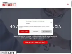 Sites similar to instalacioneselectricasmiguel.com