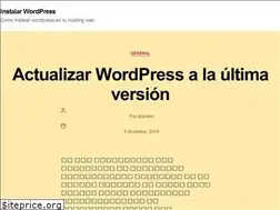 Sites similar to instalar-wordpress.com