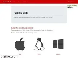 Sites similar to instalarrails.com