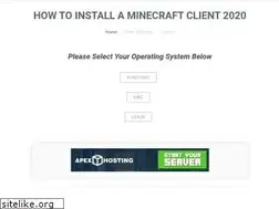 Sites similar to installaminecraftclient.weebly.com