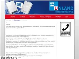 Sites similar to installatiebedrijf-unland.nl