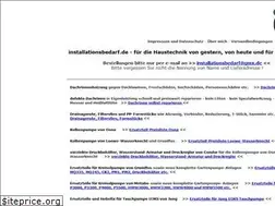 Sites similar to installationsbedarf.de