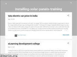 Sites similar to installing-solar-panels-training.blogspot.com