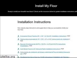 Sites similar to installmyfloor.com