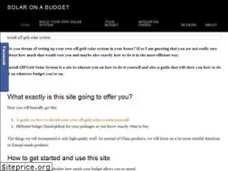 Sites similar to installoffgridsolarsystem.com