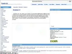 Sites similar to instan-t-indir.indir21.com