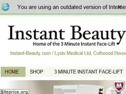Sites similar to instant-beauty.com