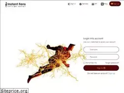 Sites similar to instant-fans.com