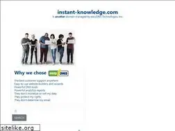 Sites similar to instant-knowledge.com
